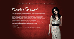 Desktop Screenshot of kristenstewart.com